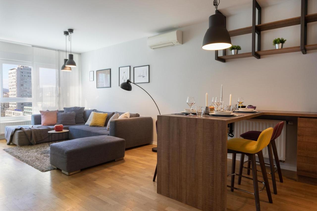 Spacious Apartment In Radnicka Business Zone - Free Parking Zagreb Extérieur photo